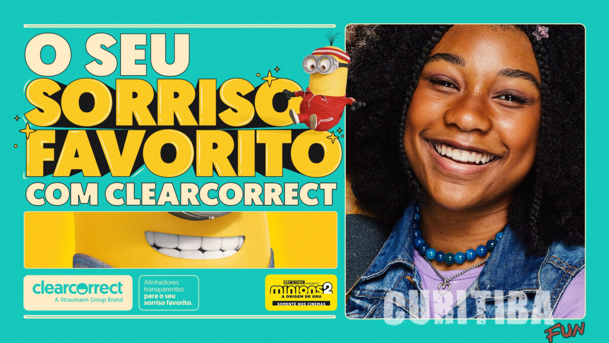 Universal Pictures e ClearCorrect fecham parceria em campanha de lançamento do novo filme dos Minions Universal Pictures e ClearCorrect fecham parceria em campanha de lançamento do novo filme dos Minions