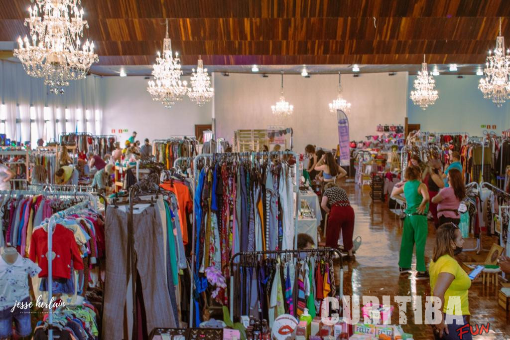 Encontro de Brechós em Curitiba reúne 35 expositores e tem peças a R$ 5