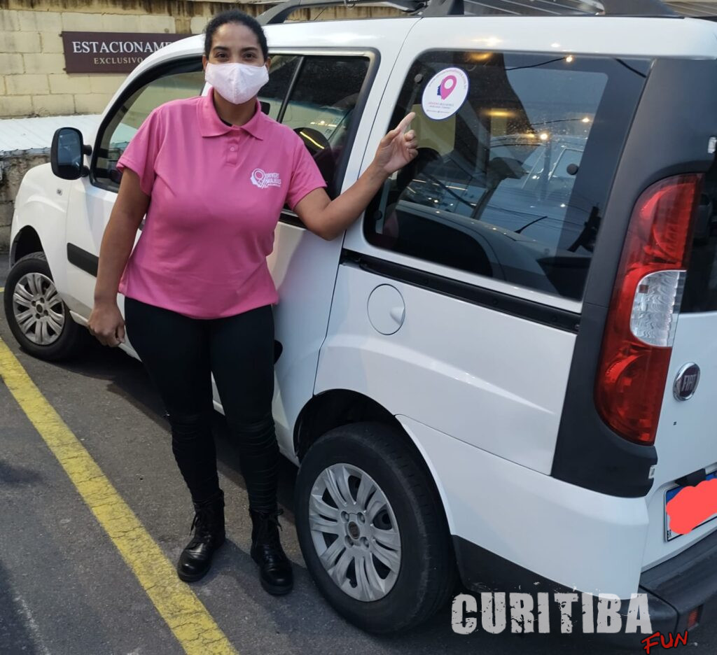 Aplicativo de transporte exclusivo para mulheres no Paraná