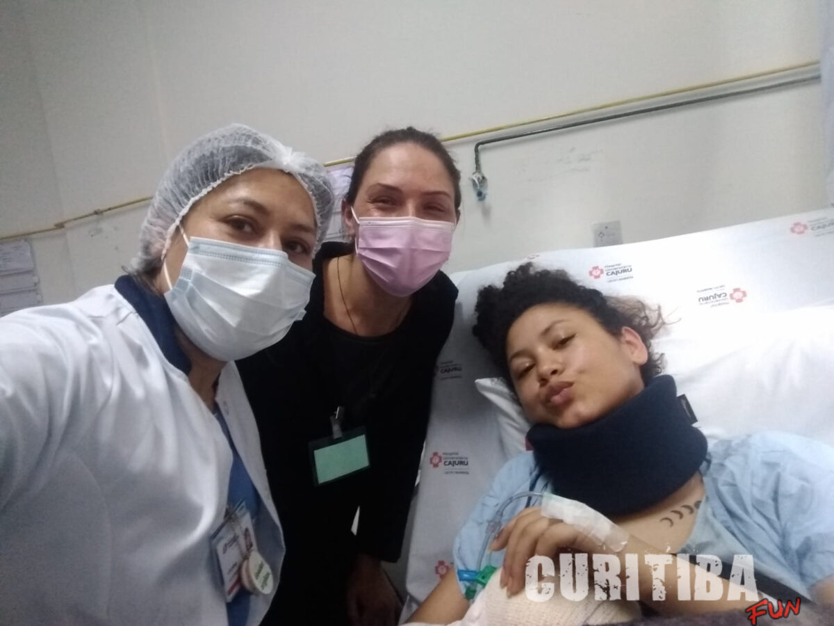 Caminhos que se cruzam: jovem tem vida salva por técnica de enfermagem que passava por local de acidente de trânsito Caminhos que se cruzam: jovem tem vida salva por técnica de enfermagem que passava por local de acidente de trânsito