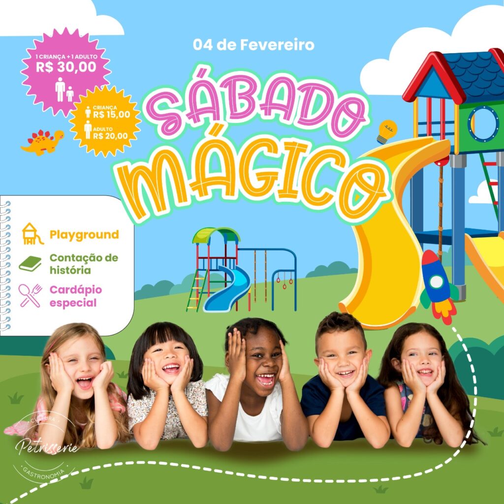Verão na Petrisserie tem programação especial para a família Verão na Petrisserie tem programação especial para a família