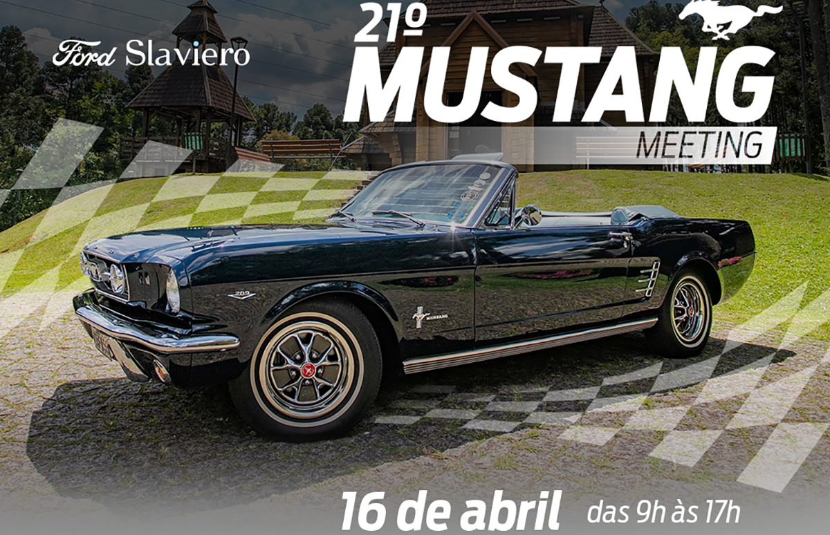 Mustang Meeting: evento com exposição de 60 carros realiza campanha solidária
