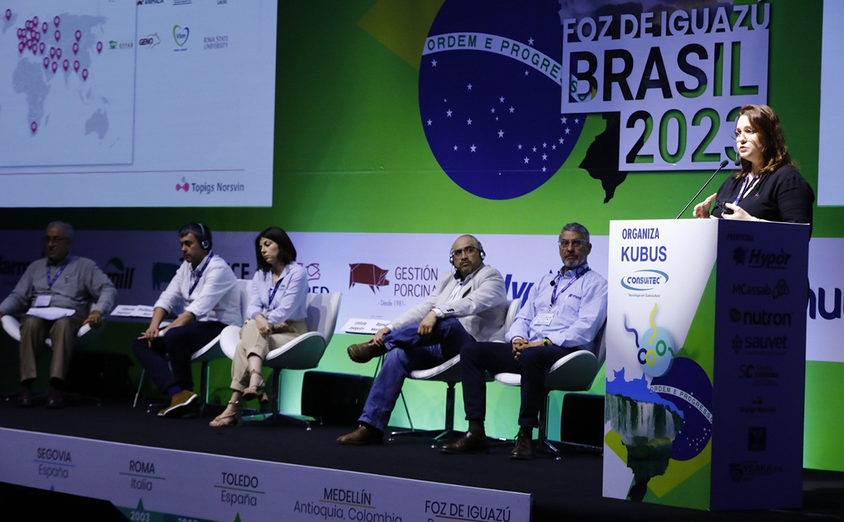 Evoluções em biotecnologias e no melhoramento genético apresentadas pela Topigs Norsvin são destaques durante Congresso de Reprodução Suína