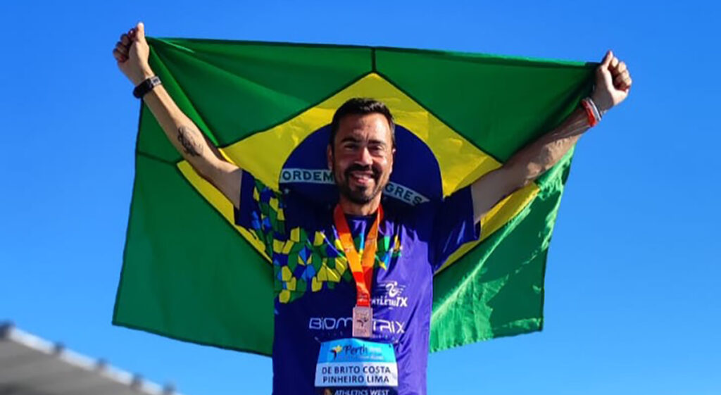 Atleta brasileiro se destaca nos Jogos Mundiais para Transplantados na Austrália