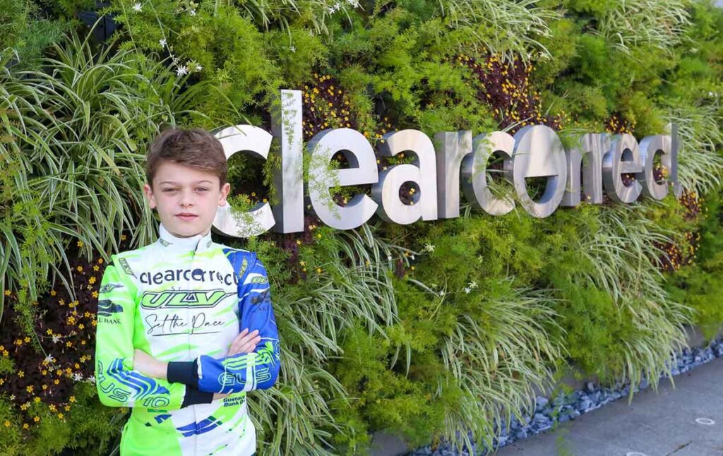 Promessa do kart brasileiro, Gustavo Bonk conta com novo patrocínio para buscar vaga no Bahrein Promessa do kart brasileiro, Gustavo Bonk conta com novo patrocínio para buscar vaga no Bahrein