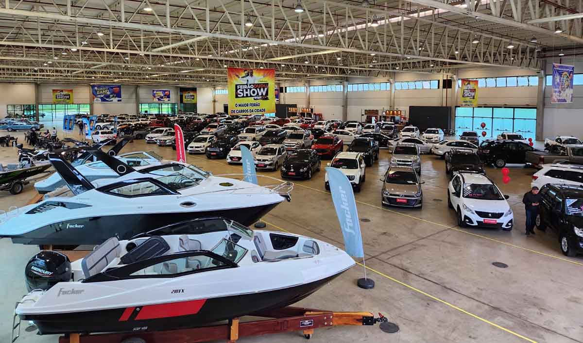 Parque Barigui terá fim de semana com feirão de clássicos antigos, automóveis, barcos e motos