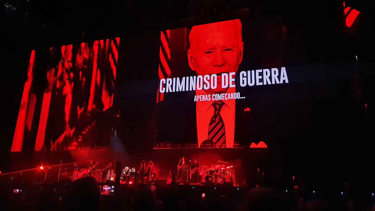Política e arte são a tônica da turnê “This is Not a Drill”, de Roger Waters