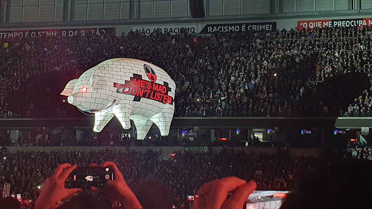 Política e arte são a tônica da turnê “This is Not a Drill”, de Roger Waters