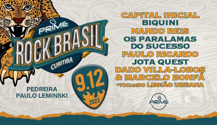 Prime Rock Brasil 2023 Prime Rock Brasil 2023