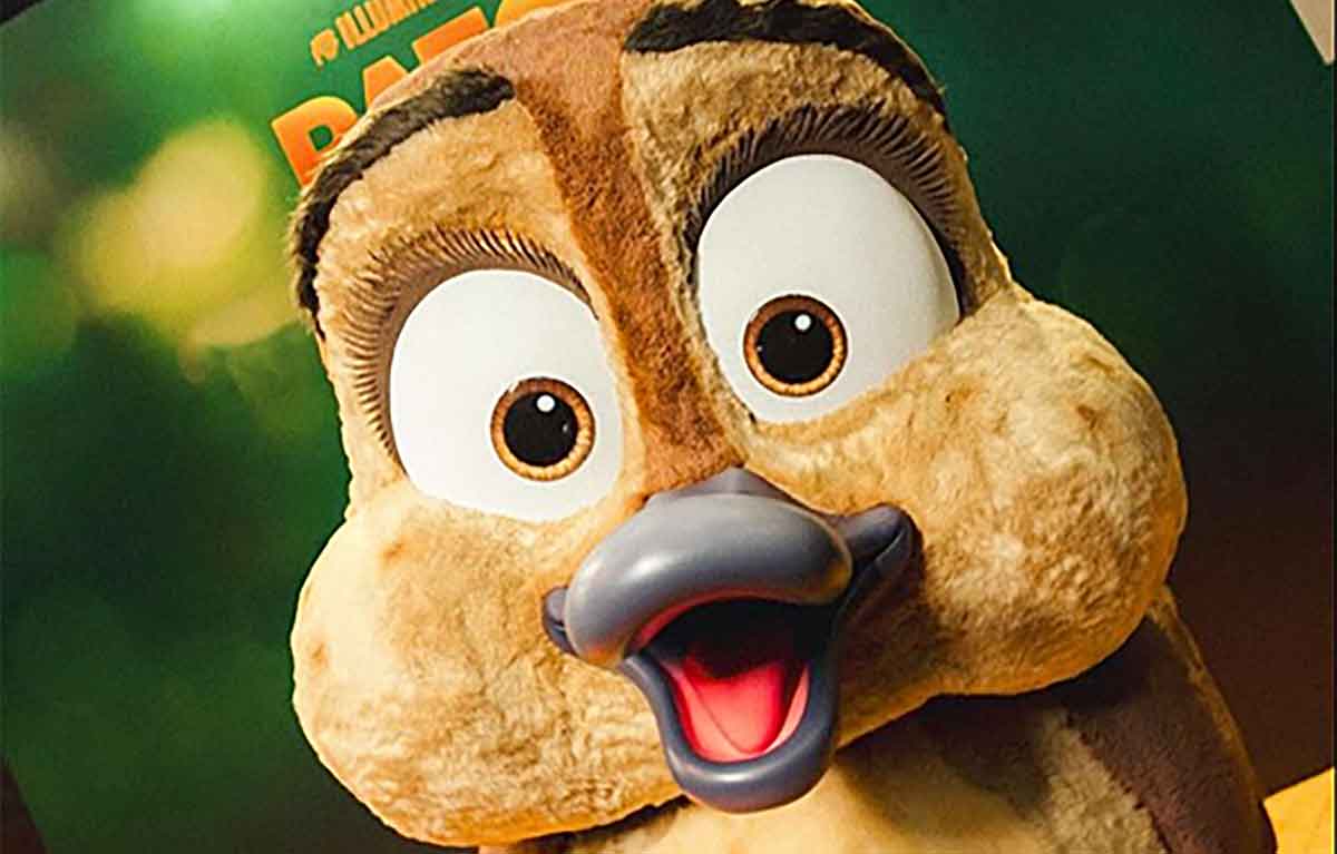 Roda Rico estreia programação de Natal com árvore temática de Patos! e presença da patinha Gwen