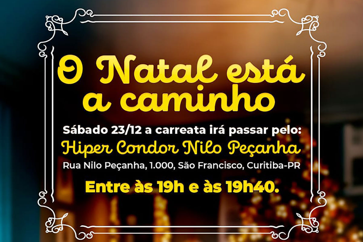 Caravana da Coca-Cola terá rota no Condor Nilo Peçanha