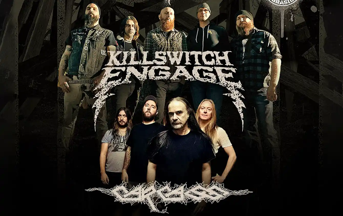 Killswitch Engage e Carcass confirmam show do Summer Breeze em Curitiba