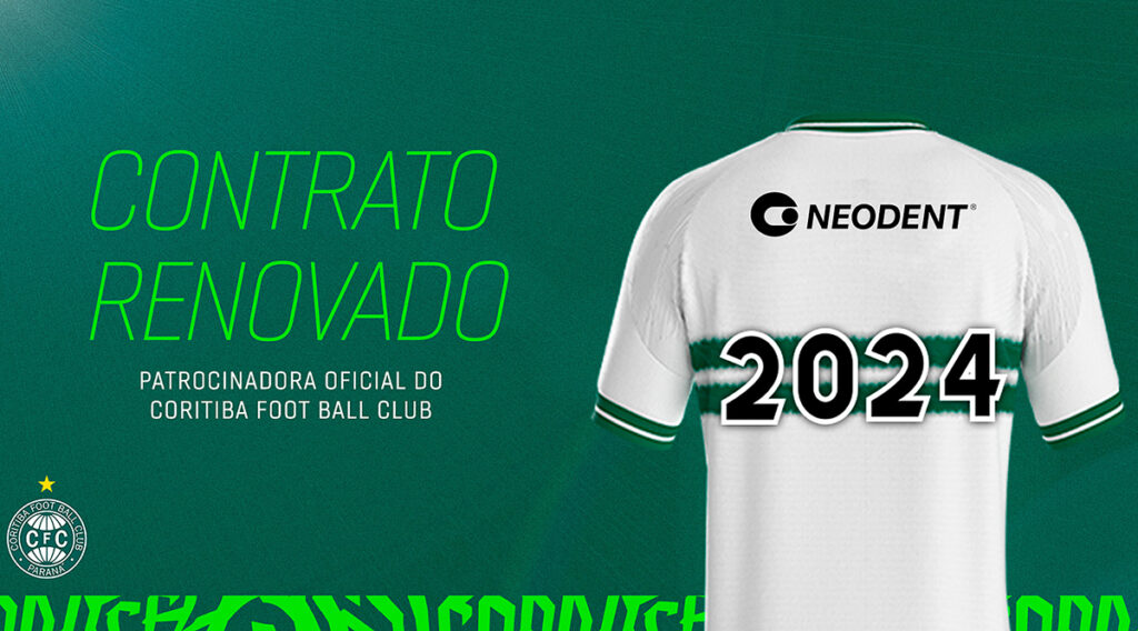 Dupla Athletiba e Neodent renovam parceria para temporada 2024