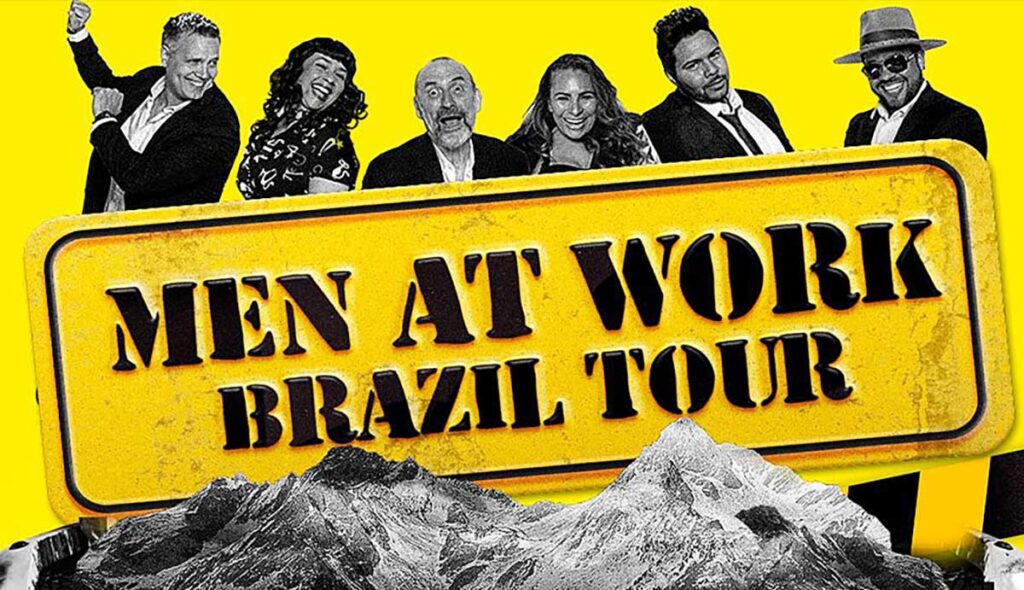 Men At Work: energia dos anos 80 em Curitiba