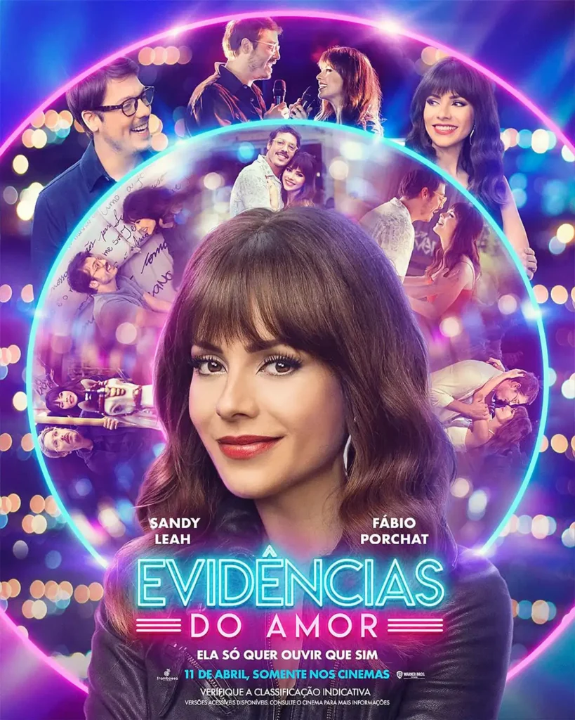 Warner Bros. Pictures divulga novo pôster de Evidências do Amor, com Sandy em destaque Warner Bros. Pictures divulga novo pôster de Evidências do Amor, com Sandy em destaque
