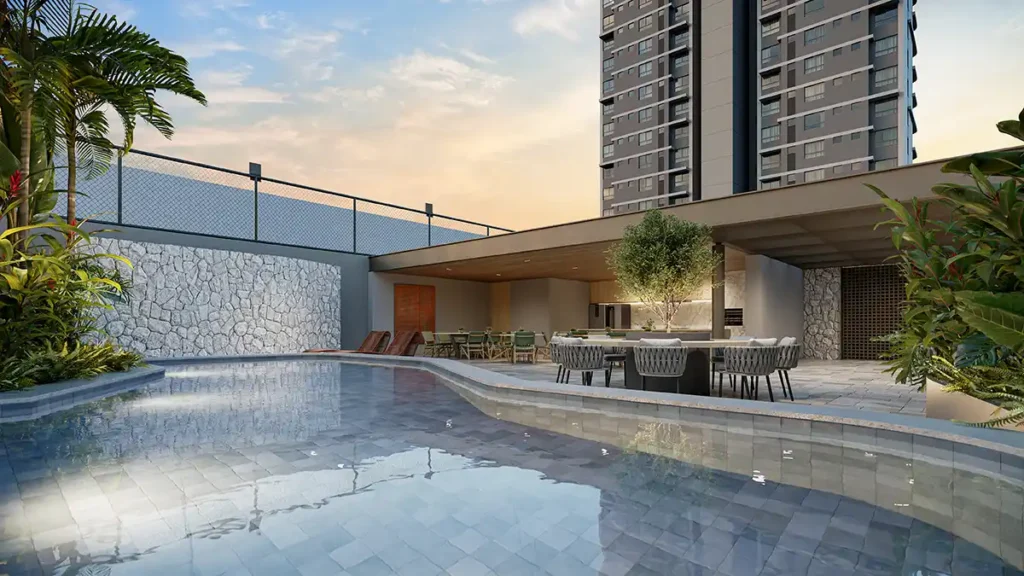 Lazer sob medida: piscinas residenciais inovam o conceito de bem-estar urbano