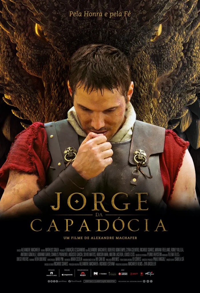 "Jorge da Capadócia", de Alexandre Machafer, estreia nos cinemas em 18 de abril
