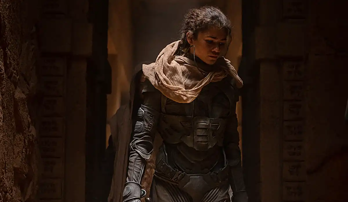 “Eu entro no set de filmagem e sinto que estou em outro planeta”, diz Zendaya em vídeo exclusivo sobre Duna: Parte Dois