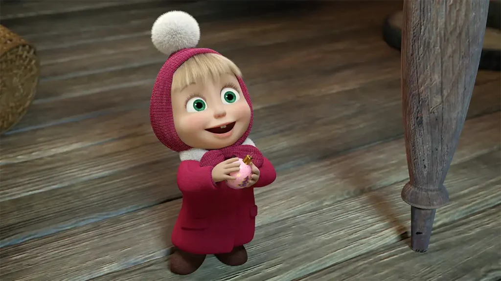 Animação "Masha e o Urso: Diversão em Dobro"