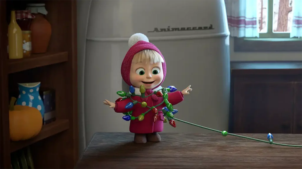 Animação "Masha e o Urso: Diversão em Dobro"