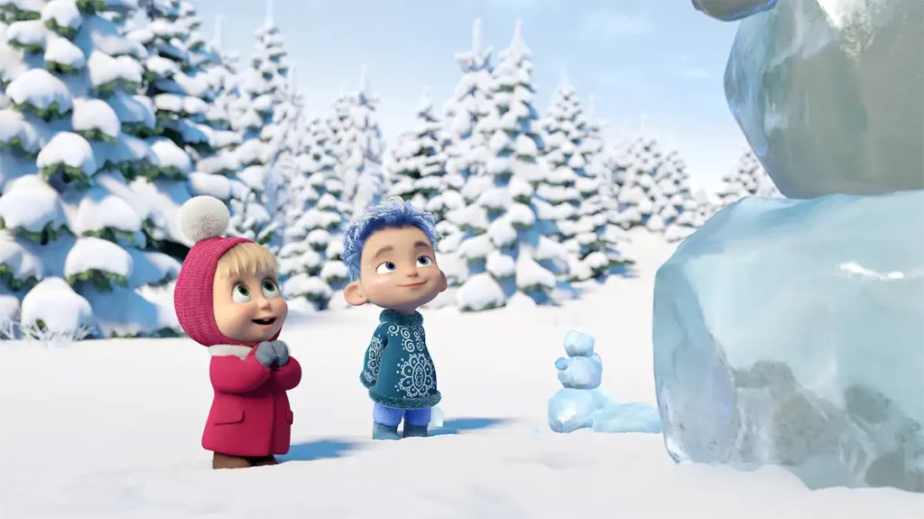 Animação "Masha e o Urso: Diversão em Dobro"