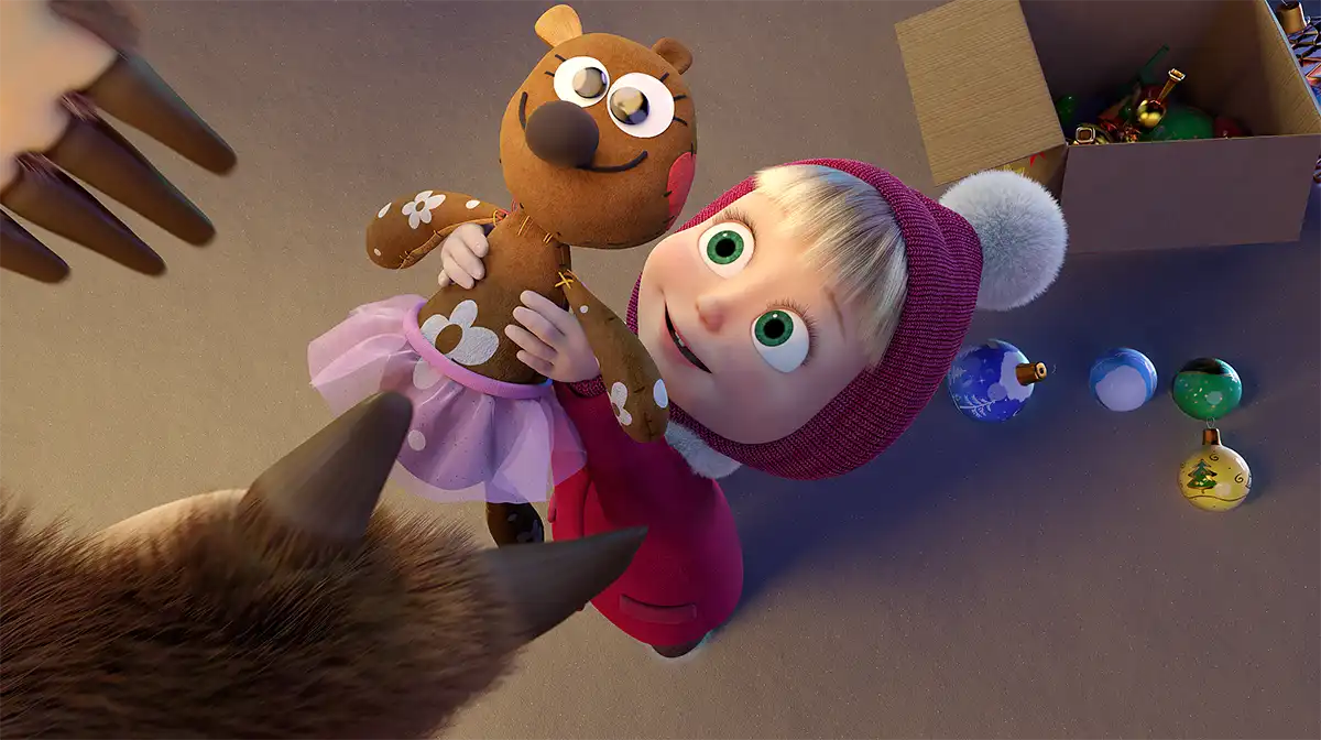 Animação “Masha e o Urso: Diversão em Dobro”