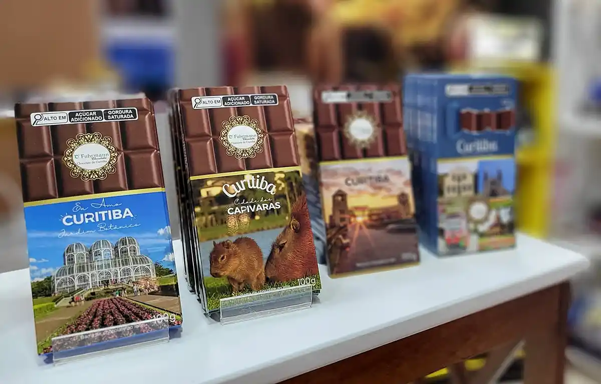 Curitiba para presente: linha turismo é um dos destaques em vendas da D’Fuhrmann Chocolates