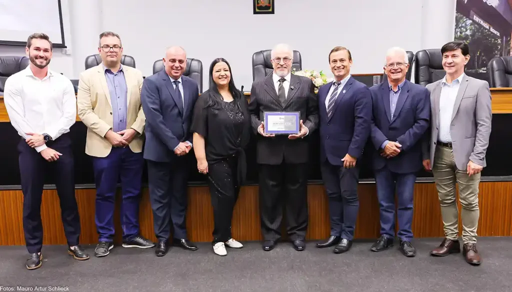 Zonta recebe título de Cidadão Honorário de Joinville