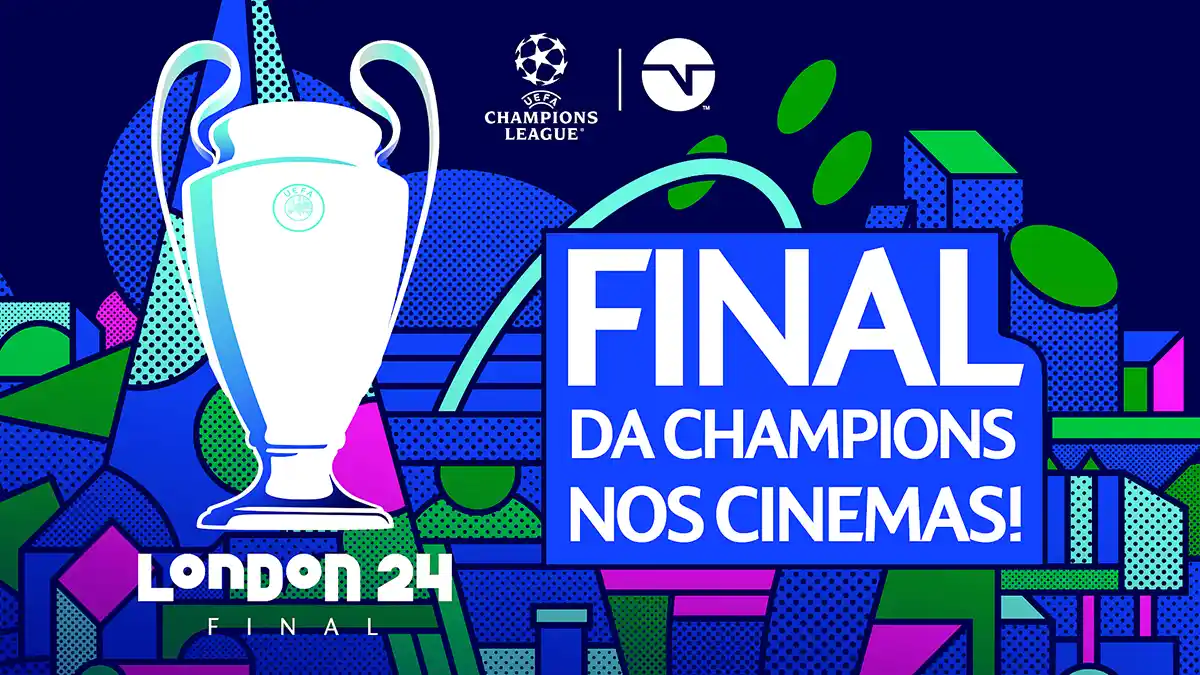 Real Madrid e Borussia: final da UEFA Champions League 2024 será transmitida nos cinemas de todo o país