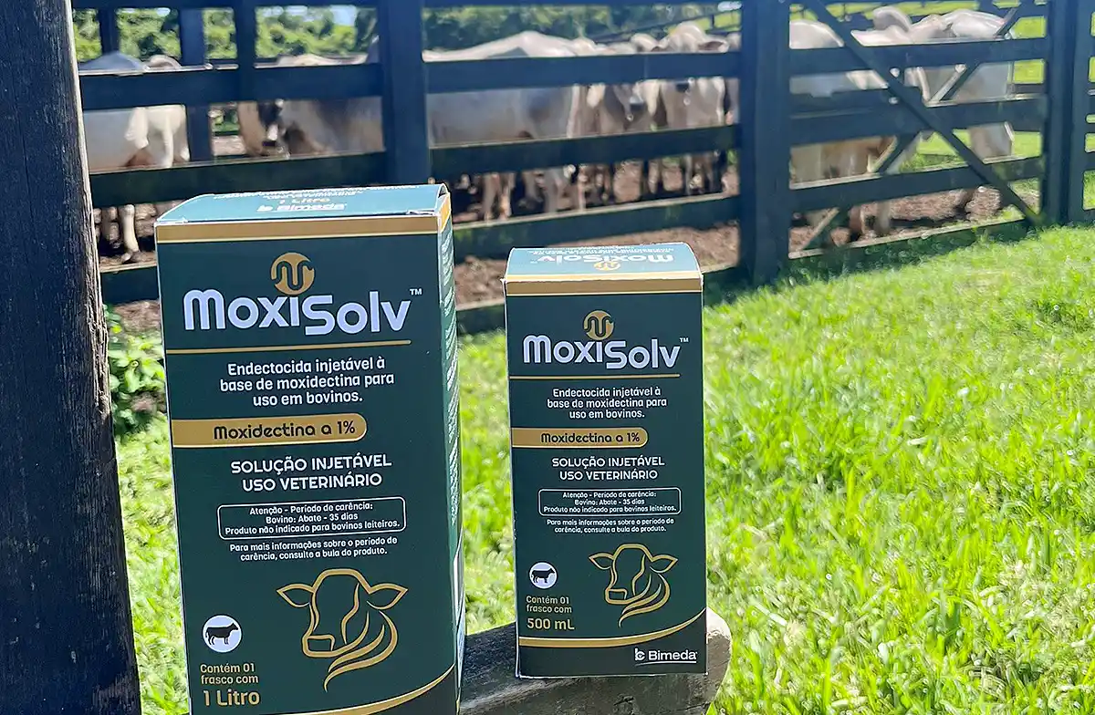 Bimeda apresenta no Interleite Sul antiparasitário com Moxidectina 1%