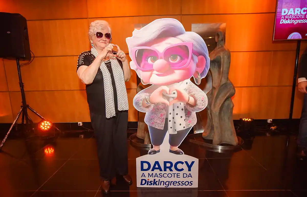 Paranaense DiskIngressos lança mascote para humanizar atendimento ao cliente