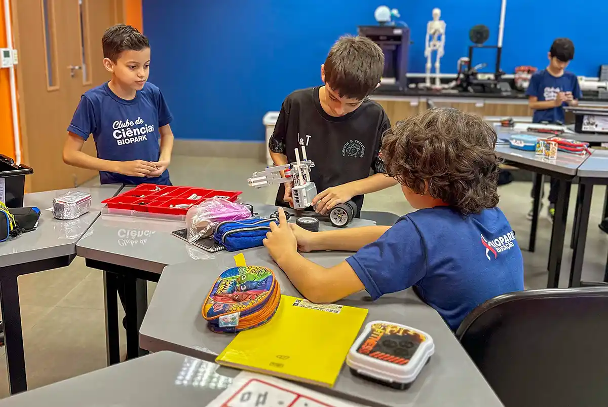 Biopark Educação incentiva crianças e jovens nas áreas de pesquisa e inovação