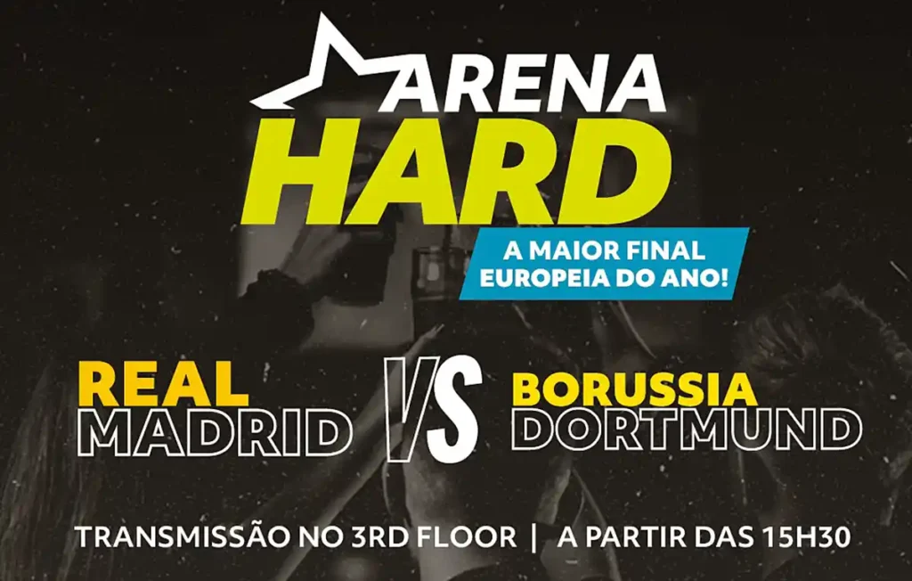 Hard Rock Cafe Curitiba transmite final da Champions League 2024