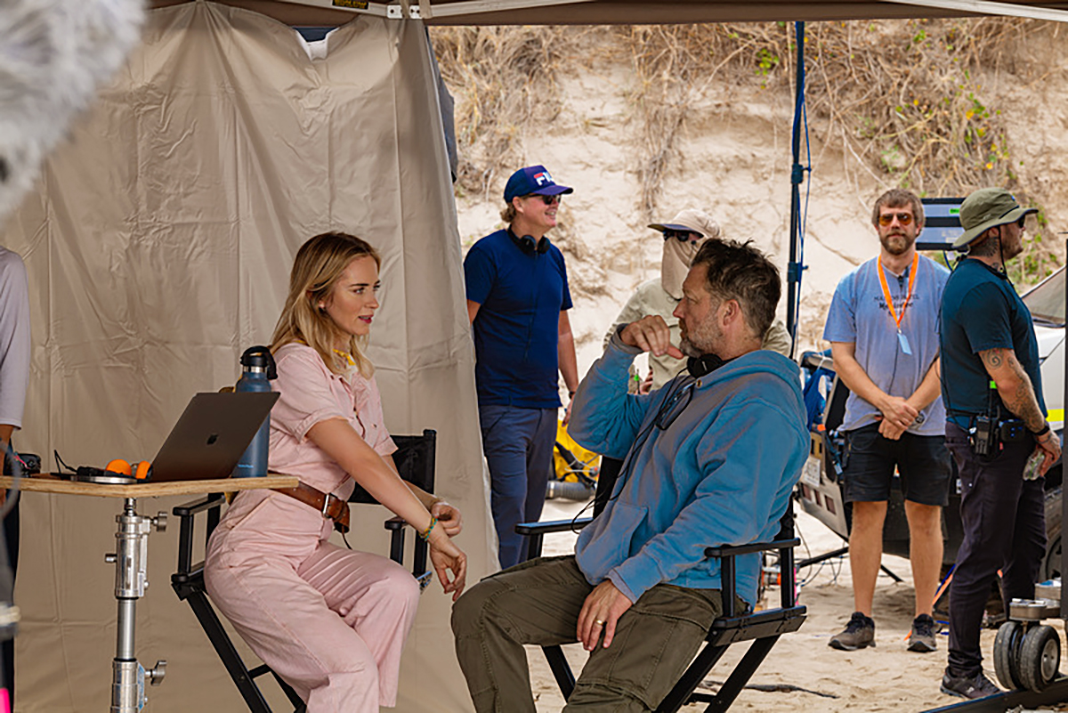 Emily Blunt define sua personagem em O Dublê como “apaixonada, divertida, excêntrica e cativante”