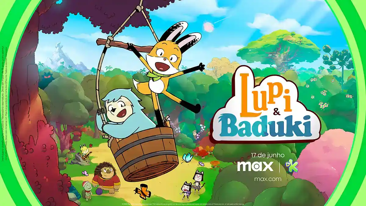 Animação nacional ‘Lupi e Baduki’ estreia em 17 de junho na Max e no Discovery Kids