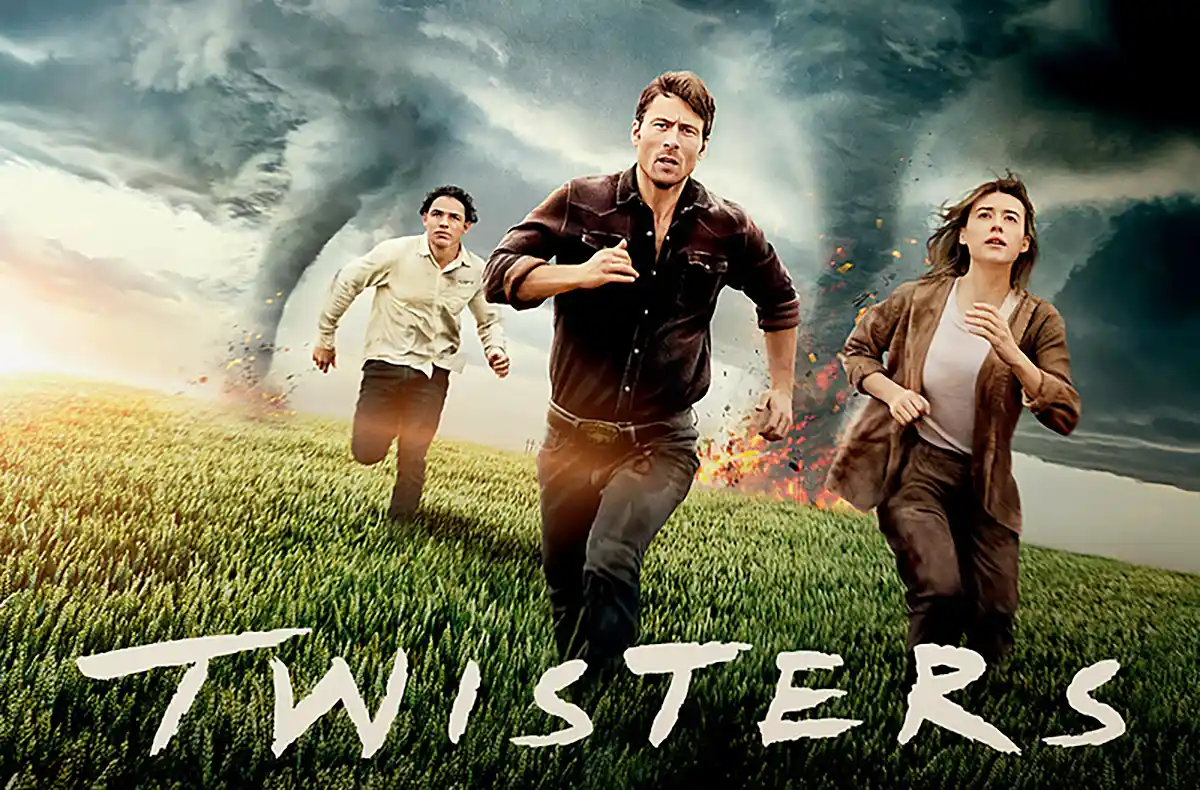 Twisters: Warner Bros. divulga novo pôster de longa estrelado por Glen Powell e Daisy Edgar-Jones
