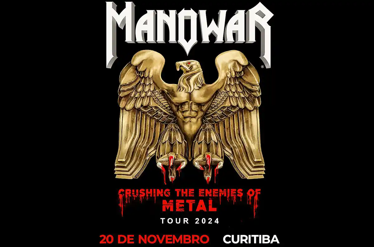 Manowar: tour “Crushing the Enemies of Metal” terá shows em Curitiba e no Rio