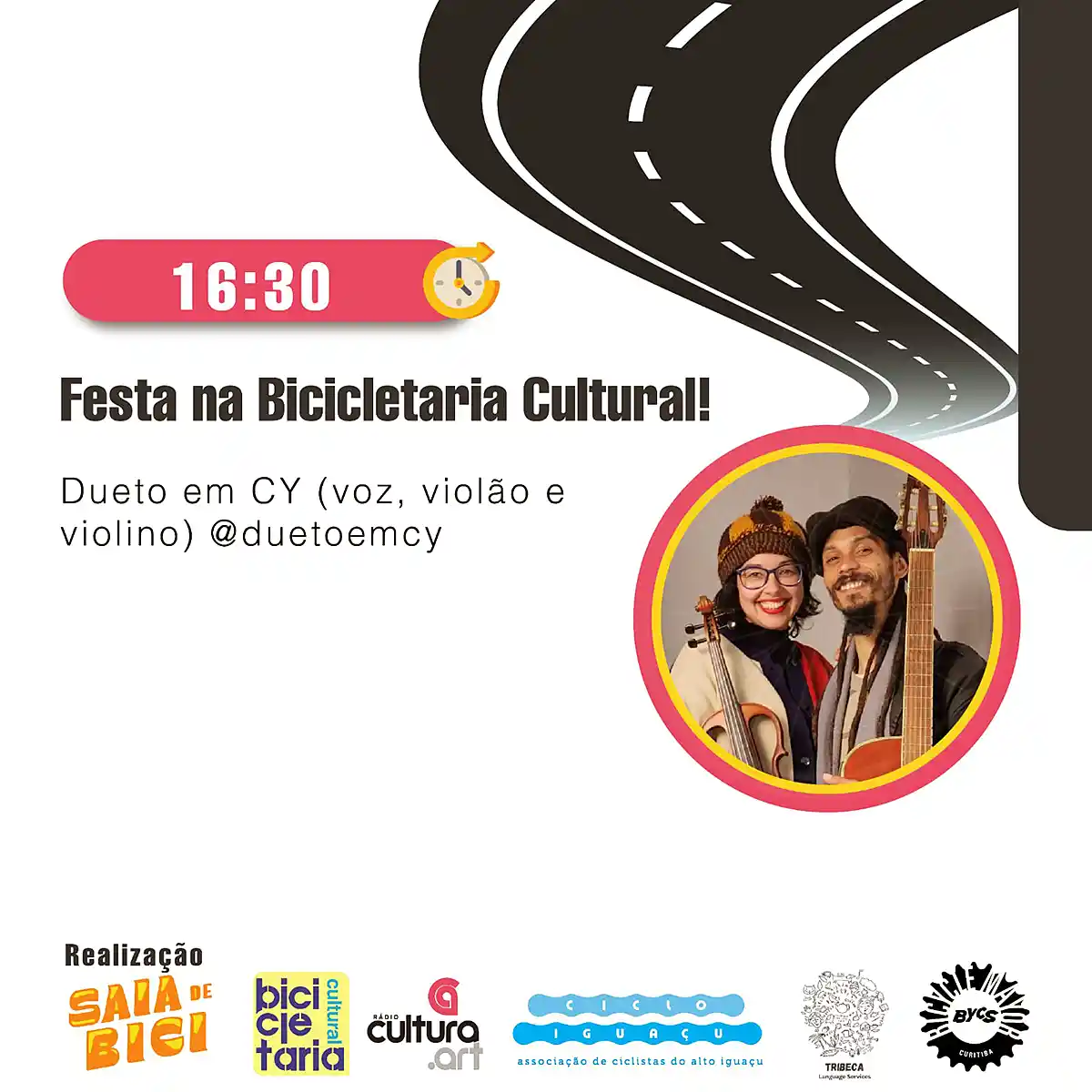 Em aniversário conjunto, Rádio Cultura e Bicicletaria Cultural farão festa pelas ruas da cidade Em aniversário conjunto, Rádio Cultura e Bicicletaria Cultural farão festa pelas ruas da cidade