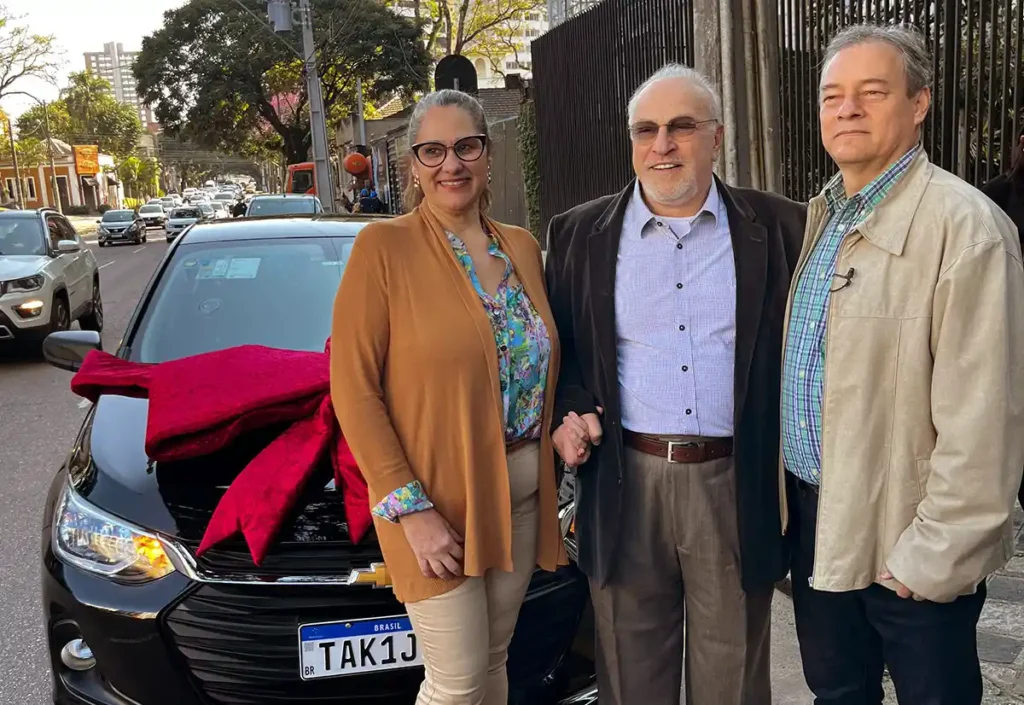 Ganhador de carro do Condor usará o prêmio para realizar sonho da família