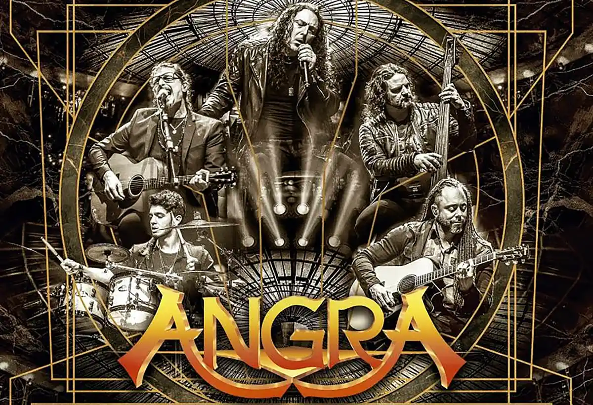 Angra "Acoustic Live at Ópera de Arame" já disponível para entrega em formatos Box CD Duplo + DVD e LP Duplo Colorido pela Voice Music