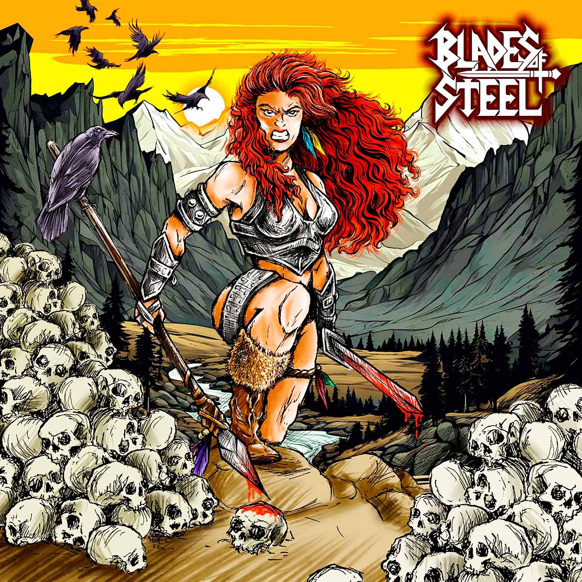 Blades of Steel divulga capa de seu álbum de estreia autointitulado e anuncia para 21 de fevereiro data de lançamento digital Blades of Steel divulga capa de seu álbum de estreia autointitulado e anuncia para 21 de fevereiro data de lançamento digital