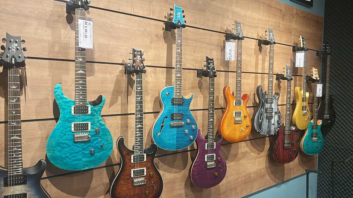 Pride Music Shop e Hard Rock Cafe Curitiba realizam exposição exclusiva e gratuita de instrumentos musicais