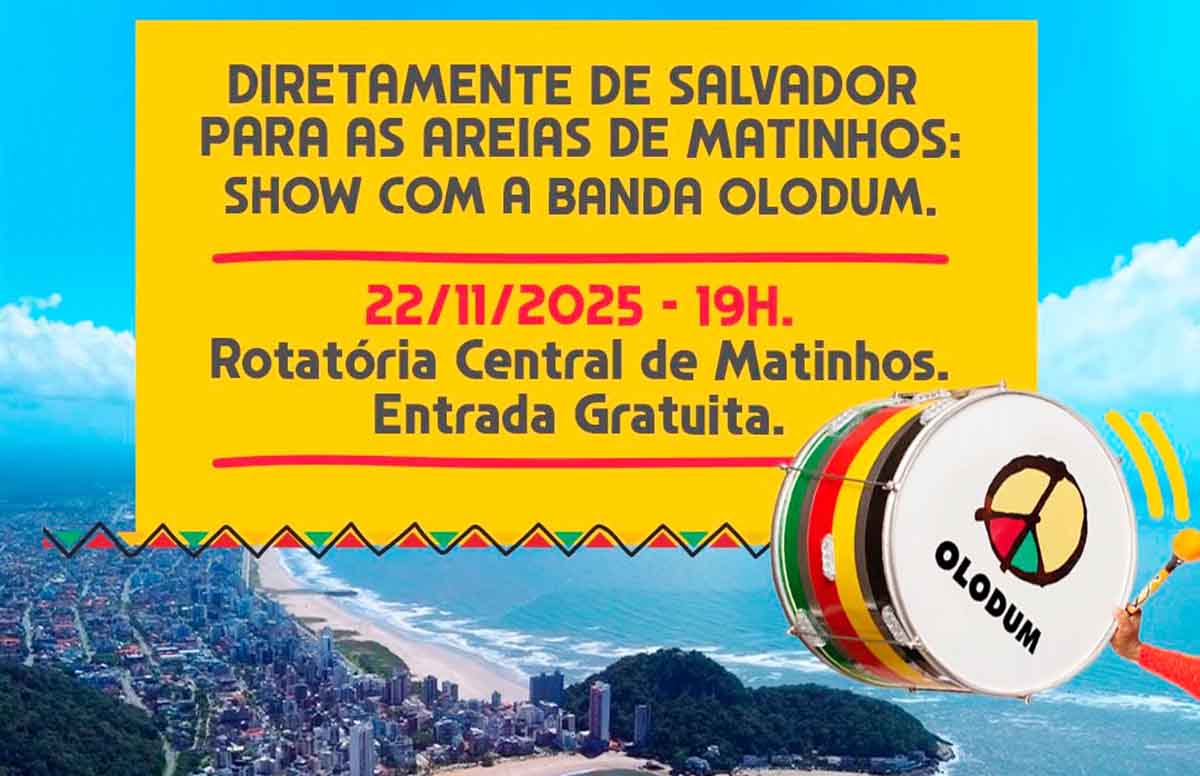 Show do Olodum e eventos da Semana da Consciência Negra movimentam o feriadão no Litoral do Paraná
