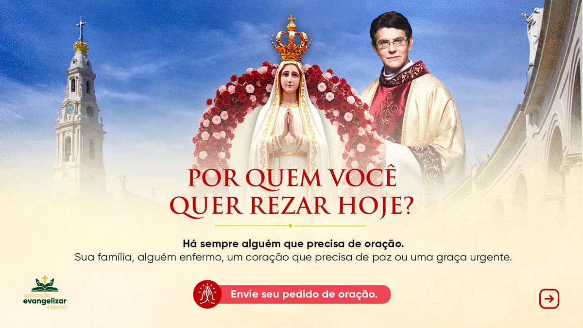 Pedidos de oração de fiéis serão levados a Santuário de Fátima pelo Padre Reginaldo Manzotti