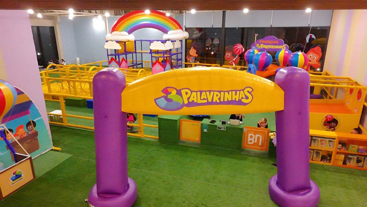 3 Palavrinhas chega a Curitiba com parque temático inédito no Flow Open Mall