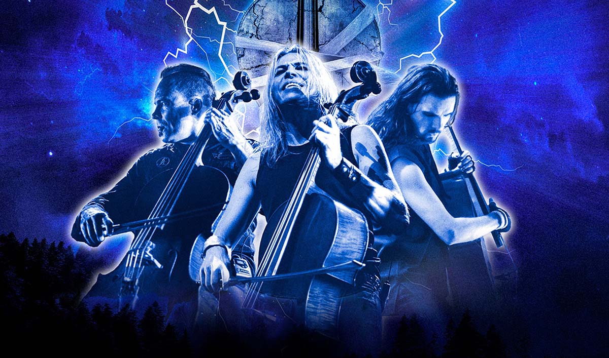 Apocalyptica, grupo finlandês que une violoncelos e metal, se apresenta em Curitiba