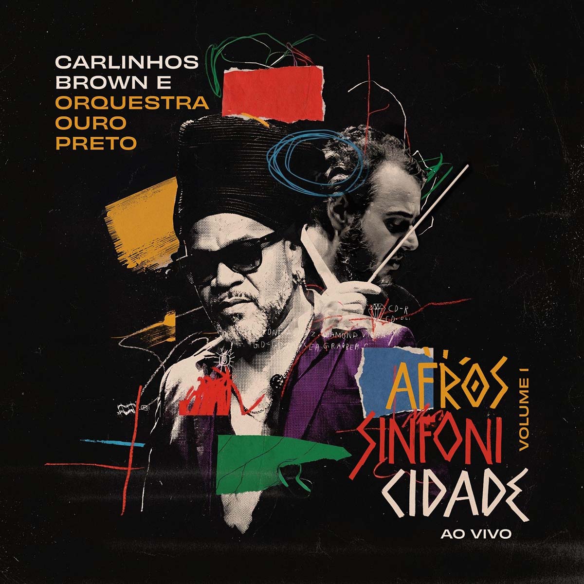 Carlinhos Brown e Orquestra Ouro Preto celebram parceria no álbum "Afrossinfonicidade" Carlinhos Brown e Orquestra Ouro Preto celebram parceria no álbum "Afrossinfonicidade"