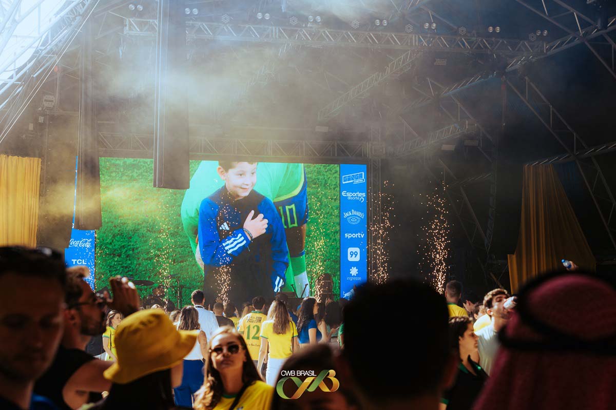 Na contagem regressiva para a Copa, Festival Ginga anuncia últimos ingressos para estreia do Brasil na Copa com show da Banda Eva Na contagem regressiva para a Copa, Festival Ginga anuncia últimos ingressos para estreia do Brasil na Copa com show da Banda Eva