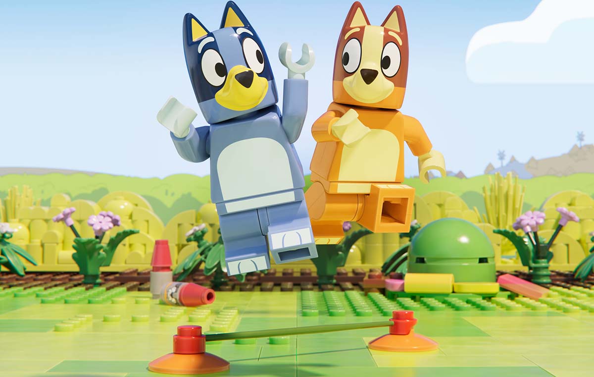 Momentos icônicos de Bluey são recriados em nova série animada de formato curto