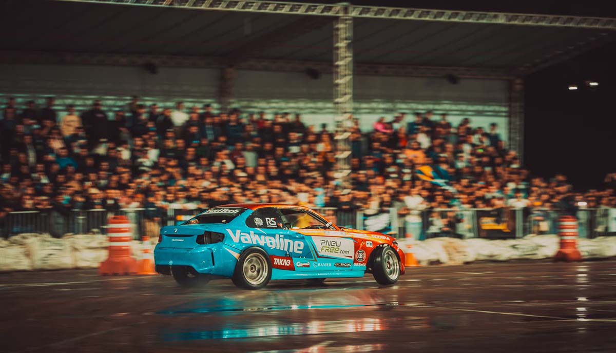 Campeonato Paranaense de Drift: Ceasa volta a receber mais uma etapa da competição com exposição de carros